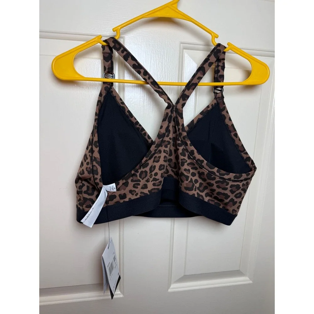 Nike Indy Light Support Sports Bra Womens 1X Leopard Print
